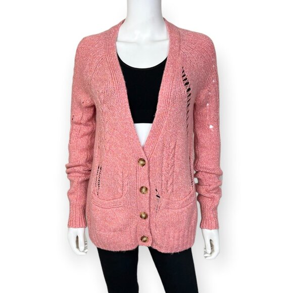 Raquel Allegra Cozy Cardigan - sz Small - Picture 2 of 11